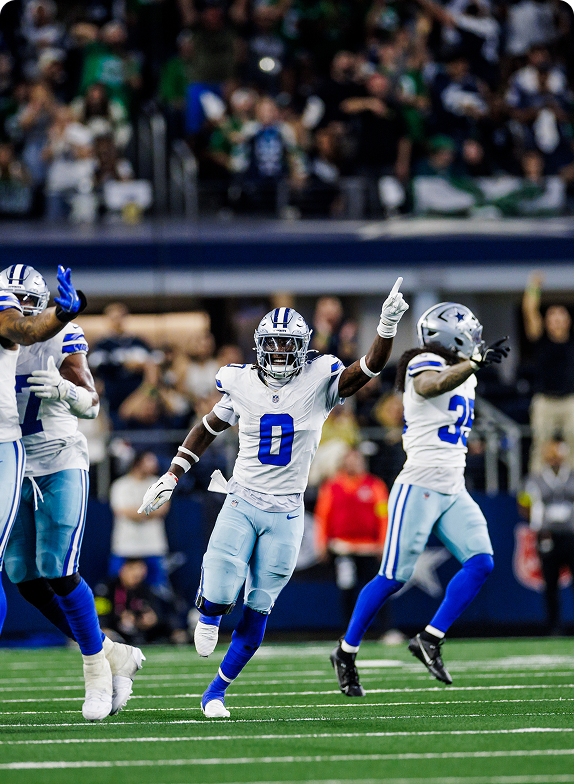 Cowboys on the field