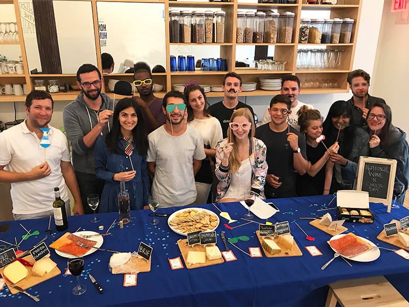 Wine & Cheese Day at Blockchain